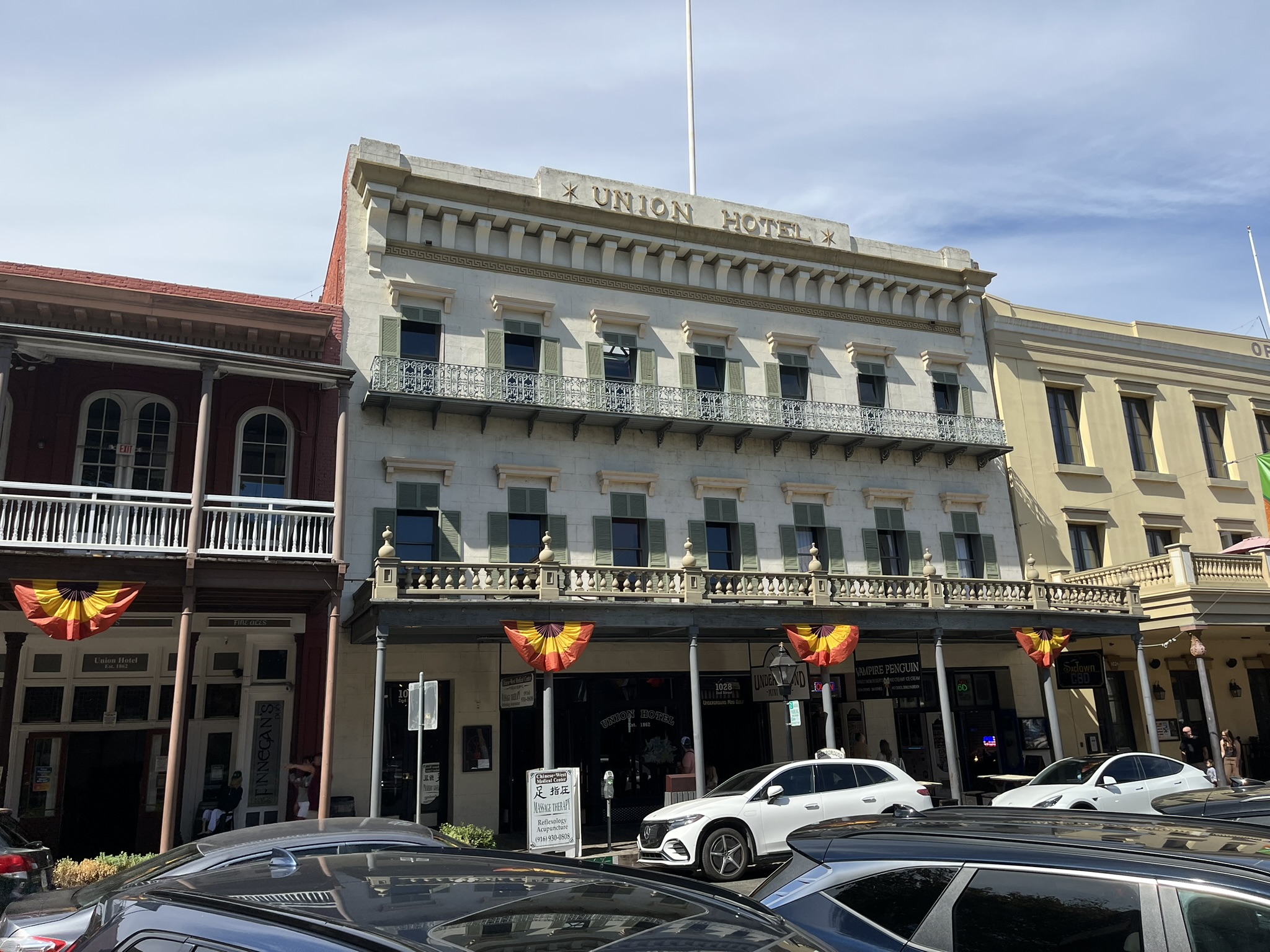 Union Lofts historic Old Sacramento building